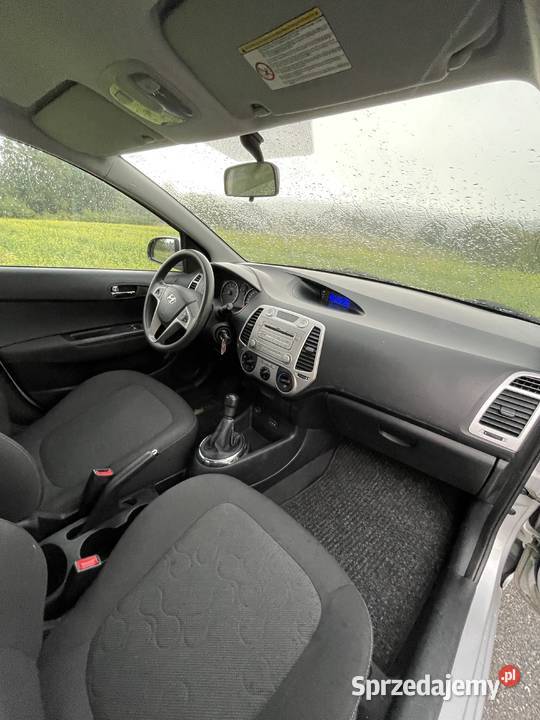 Hyundai i20 I 12 benzyna 2011 r nieuszkodzony Siepraw