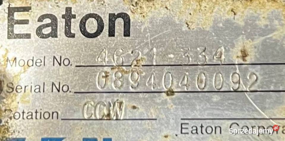 Eaton 4621 4621334 Pompa hydrauliczna Części maszyn i innych pojazdów wielkopolskie Poznań