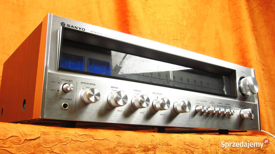 POTĘŻNY Sanyo DCX6000K AMPLITUNER Vintage wzmacniacz radio