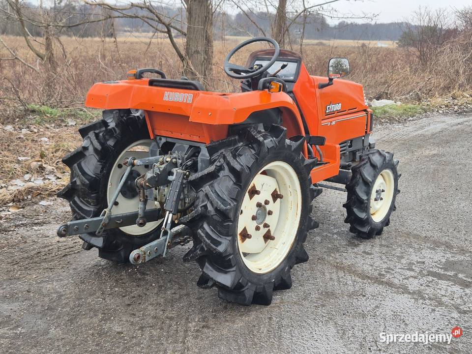 Traktorek traktor KUBOTA X20D 20 44 Napęd 4x4 Małuszyn