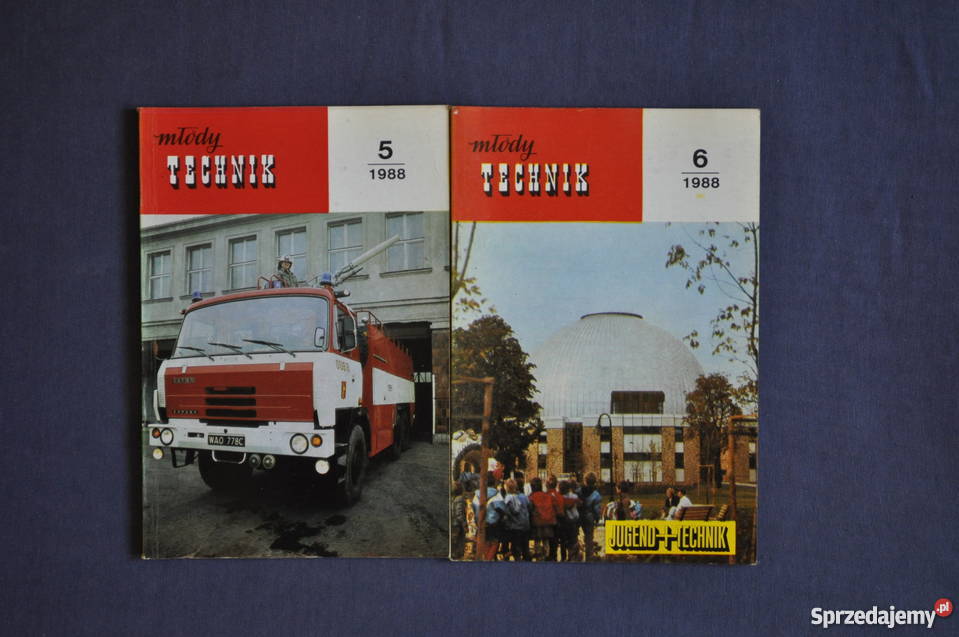 Młody Technik 1988 2456789101112 Warszawa