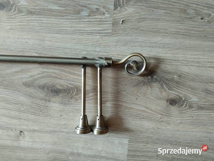 karnisze na firanki czarny Kluczbork