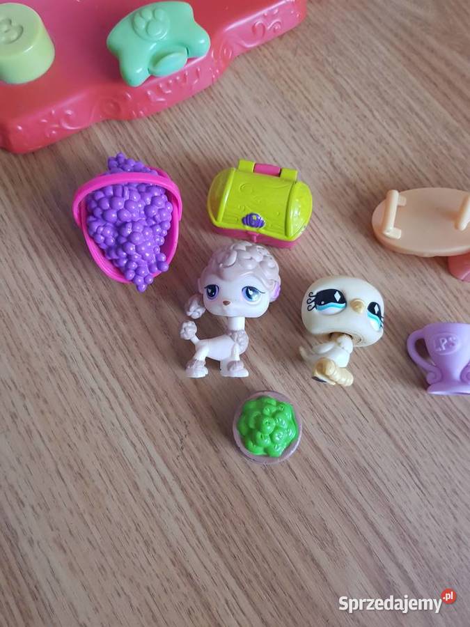 Littlest pet shop duży zestaw plac zabaw hotel Rożki