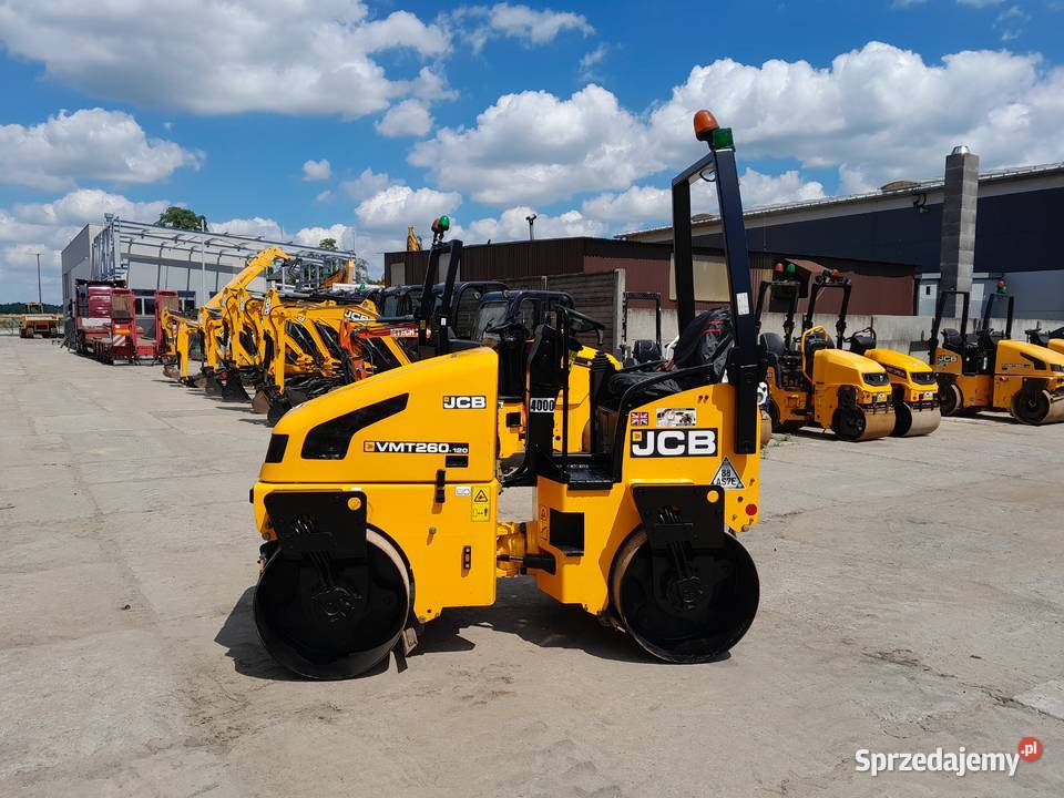 WALEC DROGOWY ZAGĘSZCZARKA GRUNTU JCB CAT BOMAG Walce Krotoszyn