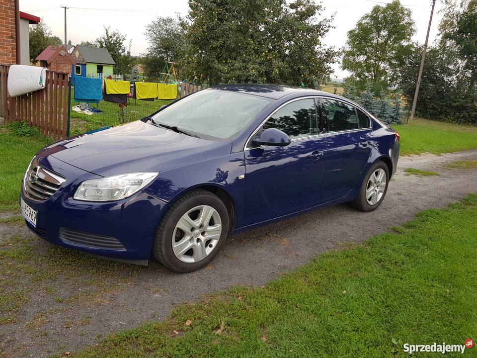 Opel Insignia 20 cdti 2010 granatowy lubelskie Zamość