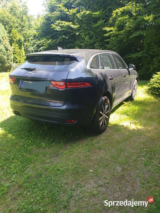 Jaguar Fpace jasna skora zadbany Złotoryja sprzedam