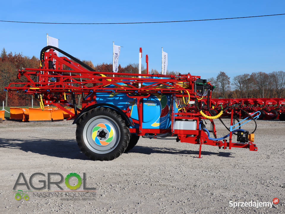 Opryskiwacz Ciągany 2000 l HYDROPAK 15m Biardzki Mława