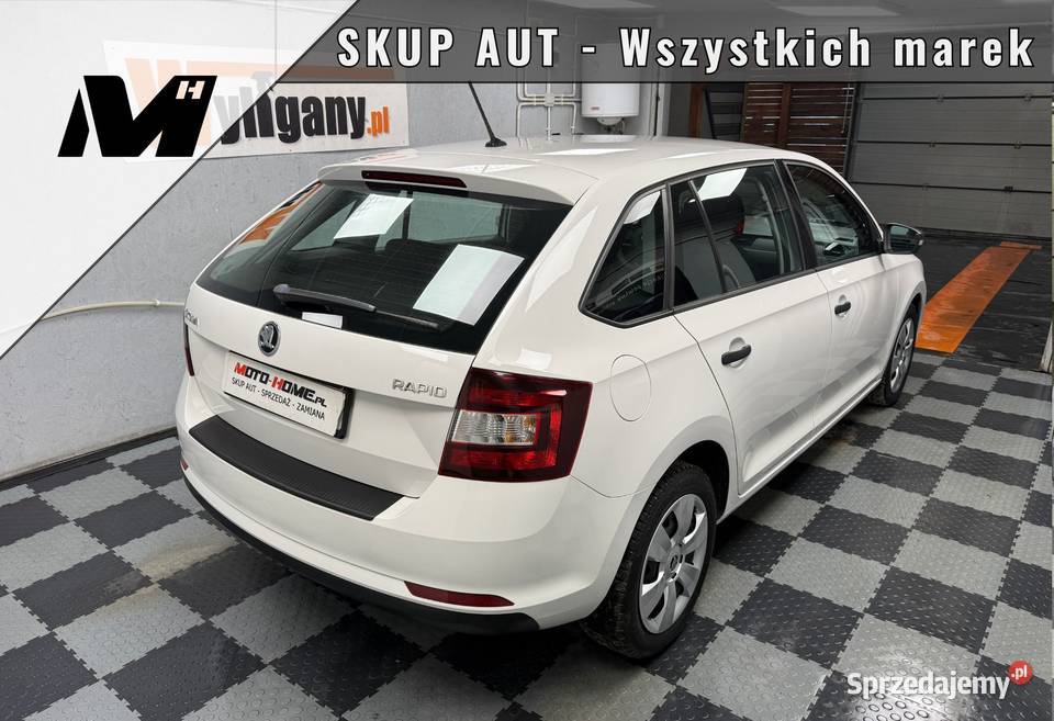 Skoda RAPID 16TDI 5L100 salon pełna historia Poznań sprzedam