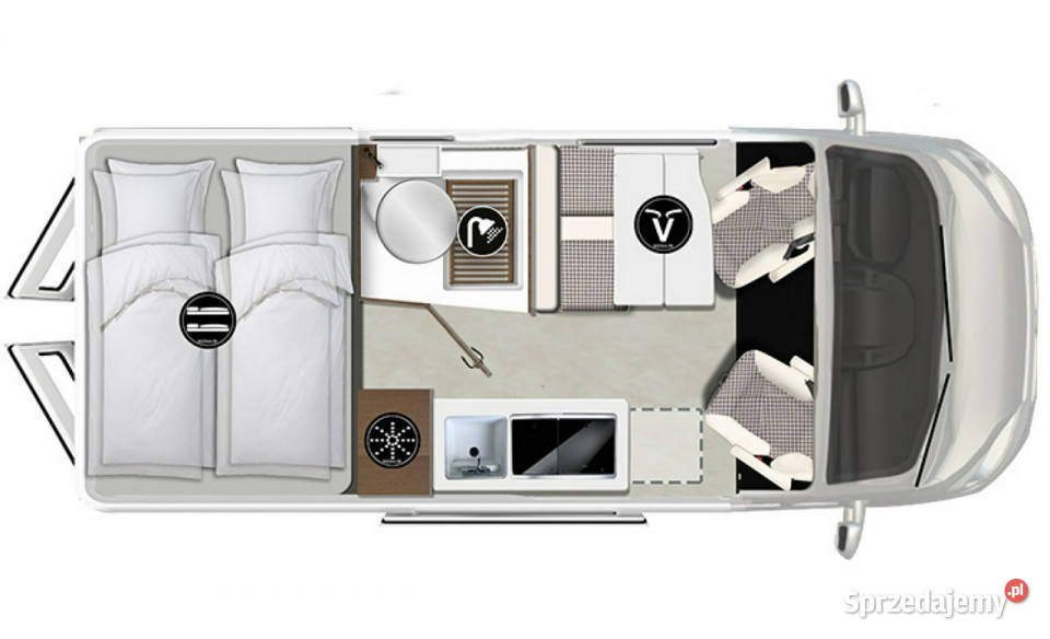 samochody kempingowe Fiat KARMAN MOBIL Davis 591 Gaj