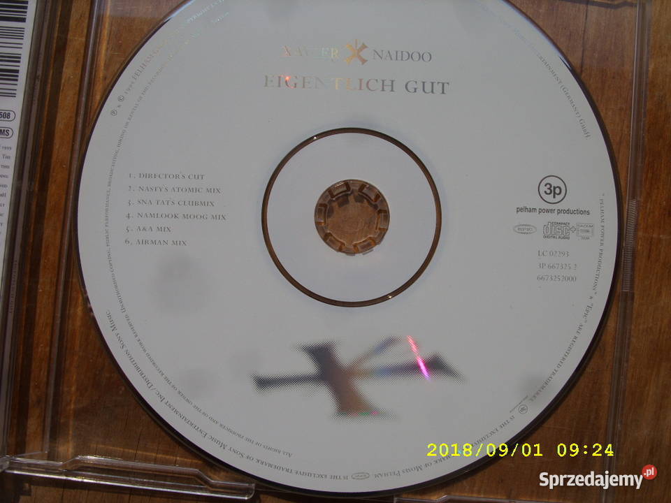 Rock CD XAVIER NAIDOO3 plyty CD Wołów