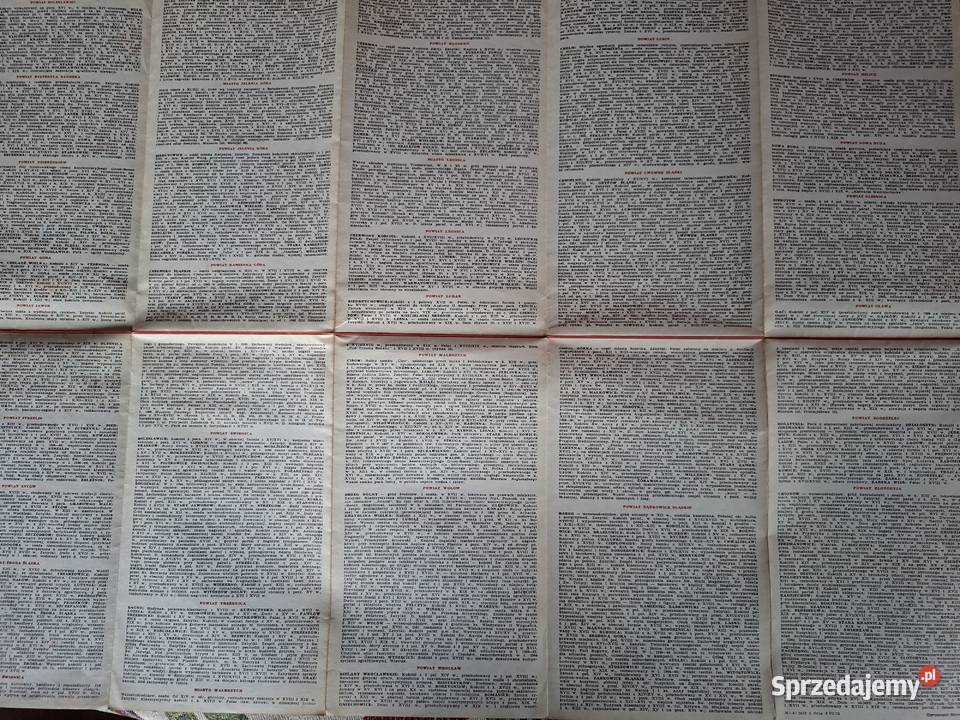 Mapa zabytków Województwa Wrocławskiego mapa Kraków sprzedam