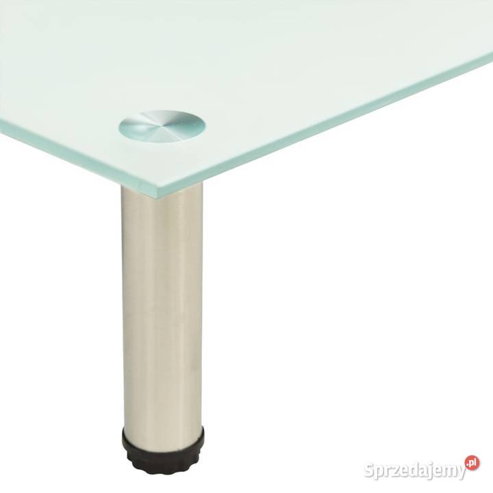 vidaXL Stojak pod TV 80x35x17 hartowane szkło