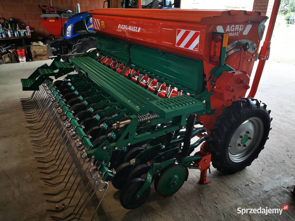 Siewnik Agro masz 3m dwutalerzowy Bełchatów