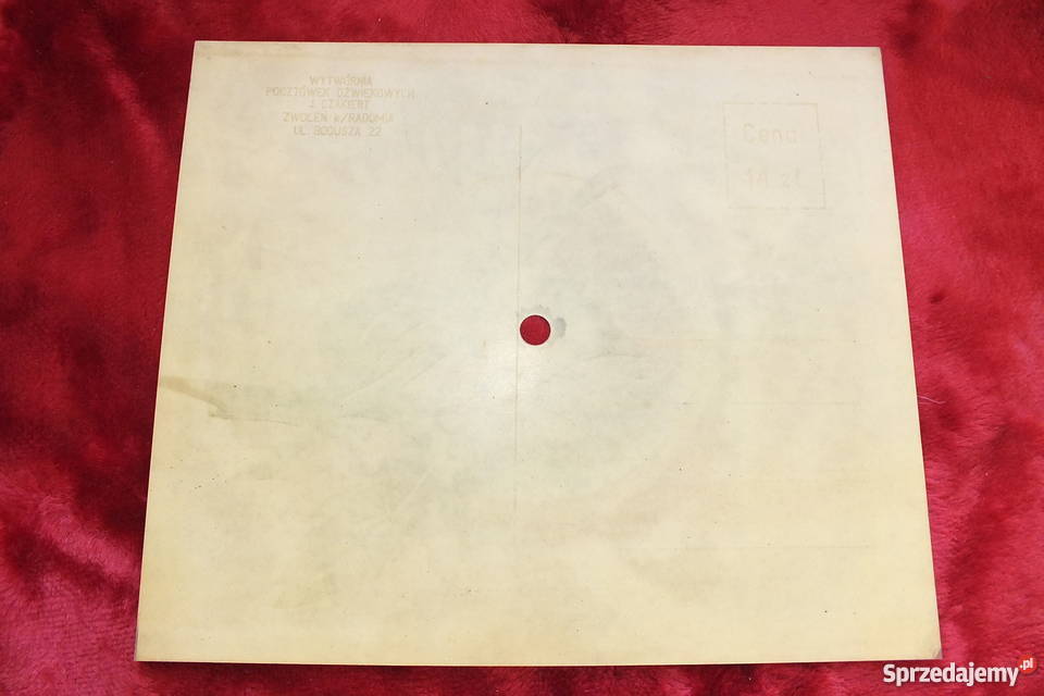 Stara pocztówka dźwiękowa Joe Dassin Taka Taka płyta winylowa Żary