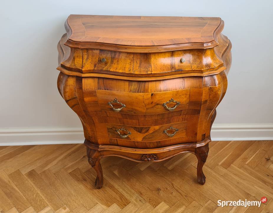 Komoda brzuchatka w stylu barokowym Leszno