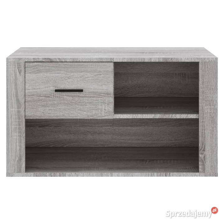 Szafka na buty szary dąb sonoma 80x35x45 Na buty Meble Warszawa