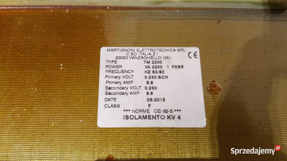 Transformator TM 2200 Zielona Góra
