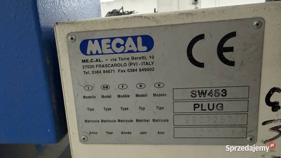 Piła dwugłowicowa Mecal SW453 Pleszew