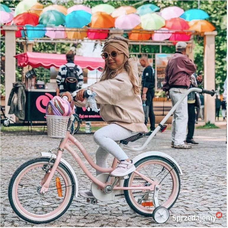 Nowy rowerek BMX 14 Heart Bike morelowy z mazowieckie