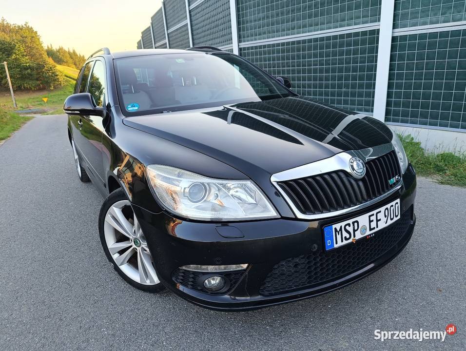 Skoda Octavia RS 20TDI 170 2010r Bezwypadkowy z podkarpackie Brzozów