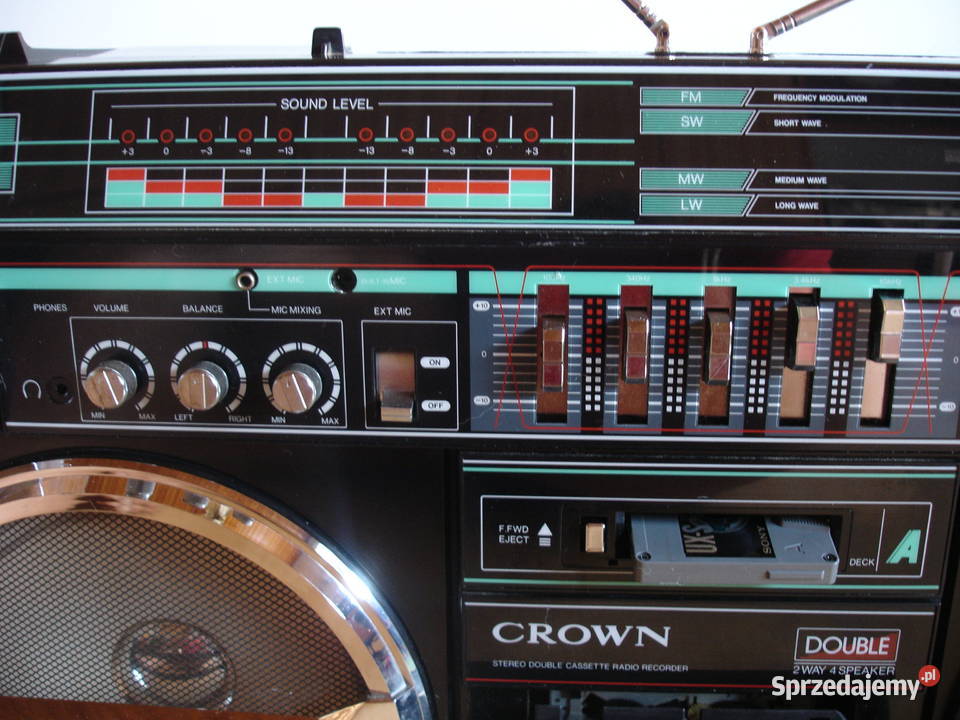 Radiomagnetofon CROWN SZ5100 sprzedam