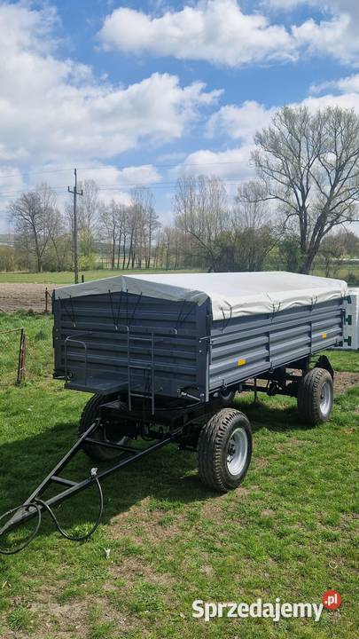 Przyczepa wywrotka Brandyss bas 6 ton Przyczepy rolnicze