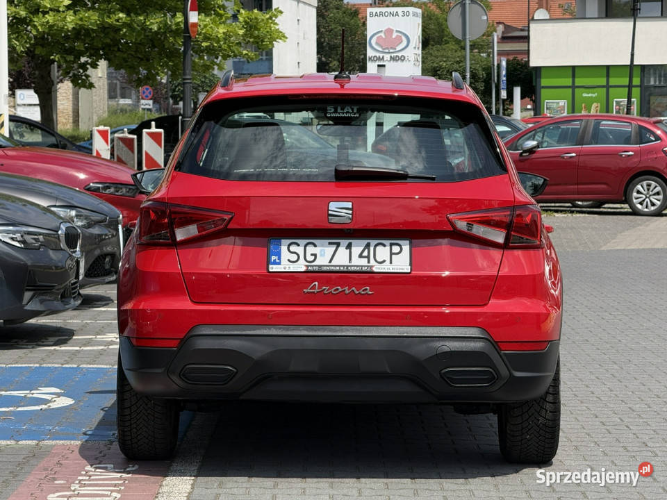 Seat Arona 10 TSI 95 gwarancja cyfrowe zegary 2 Tychy