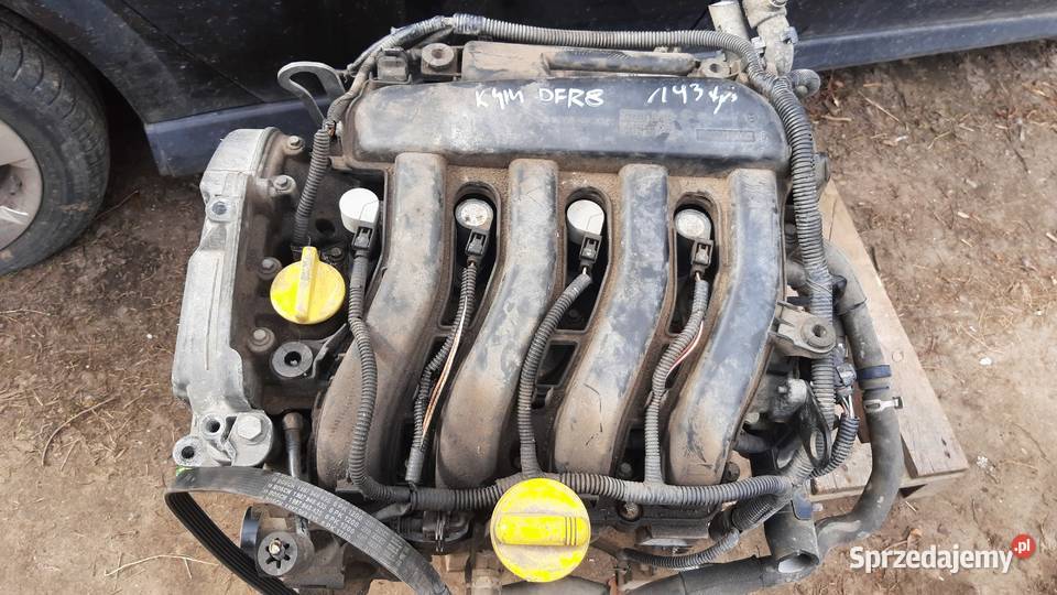 silnik 16 16V Renault megane II scenic 2 clioK4M Części samochodowe sprzedam