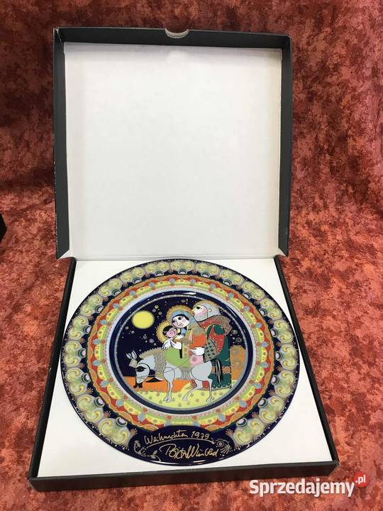 Talerz dekoracyjny Rosenthal Bjrn Wiinblad 1979r świętokrzyskie Kielce sprzedam