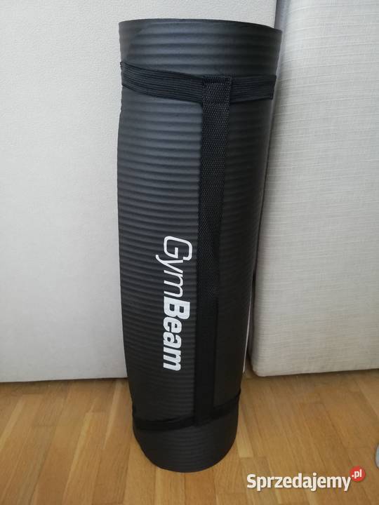 Mata do ćwiczeń GymBeam. Wymiary 180×61, grubość 1 cm.