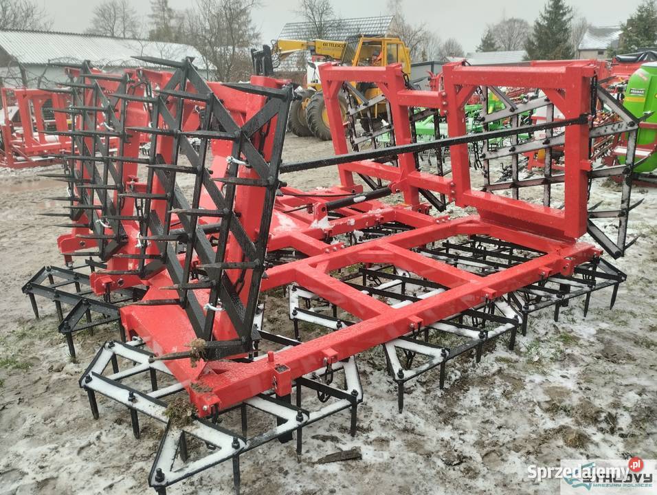 Brona zębowa ciężka 10 polowa hydraulicznie Pozostałe Maszyny rolnicze Barchaczów sprzedam