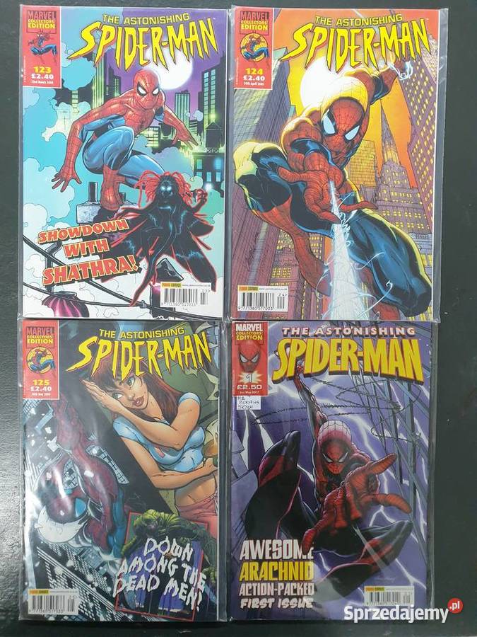 The Astonishing SpiderMan kolekcja 32 komiksów Gdynia