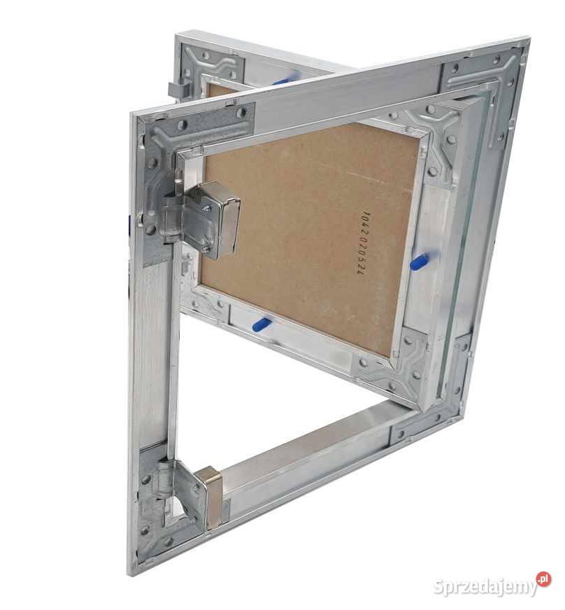 Rewizja aluminiowa na zawiasach 80X80 800X800 Kraków