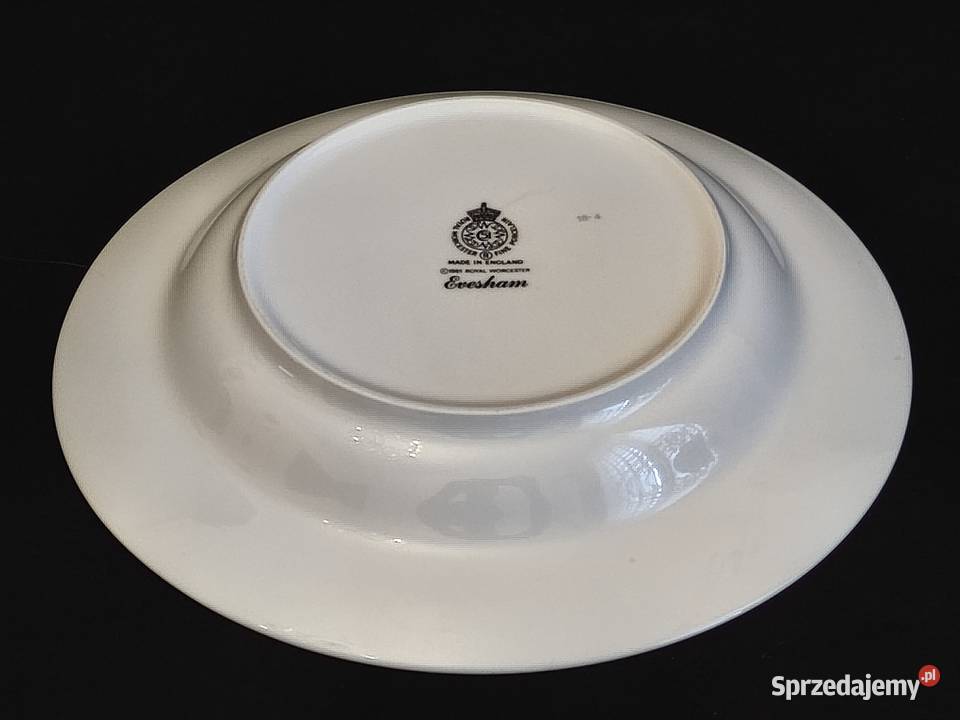 Talerz angielski Royal Worcester Evesham Gold sprzedam