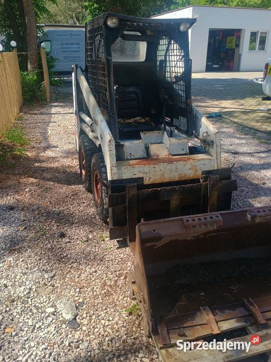 BOBCAT 553 widły pług łyżka Warszawa sprzedam