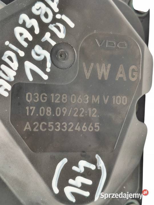 PRZEPUSTNICA VW Passat B6 Golf V 19 TDI BKC BLS lubelskie Chełm sprzedam