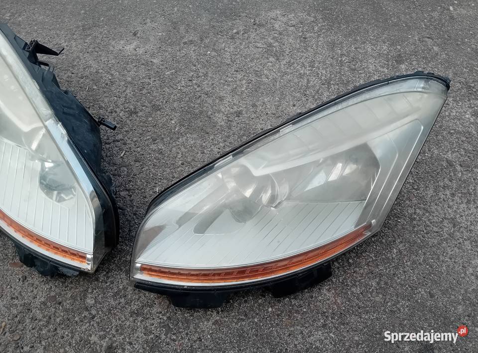 Citron C4 Picasso reflektory lampy przednie wielkopolskie Przeźmierowo
