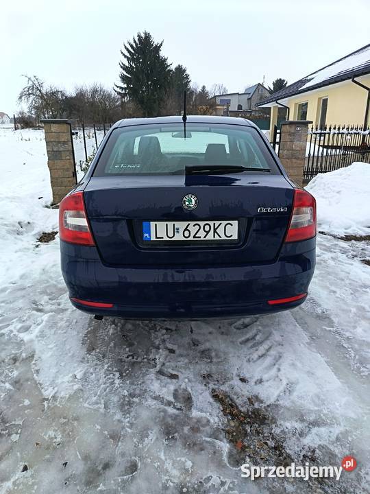 koda octavia ll 2012 r 12 tsi 105 Polski salon nieuszkodzony Abramowice Prywatne sprzedam
