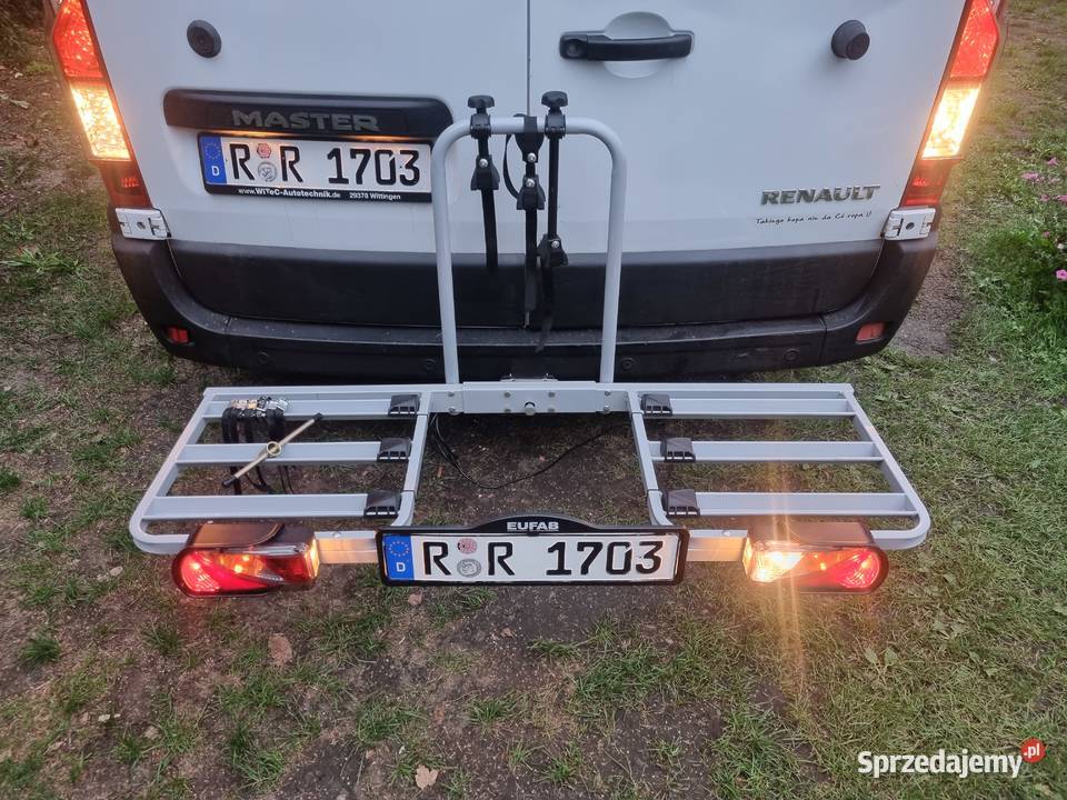 Bagażnik Rowerowy EUFAB na Hak 3 Rowery Ładny Dzierżoniów