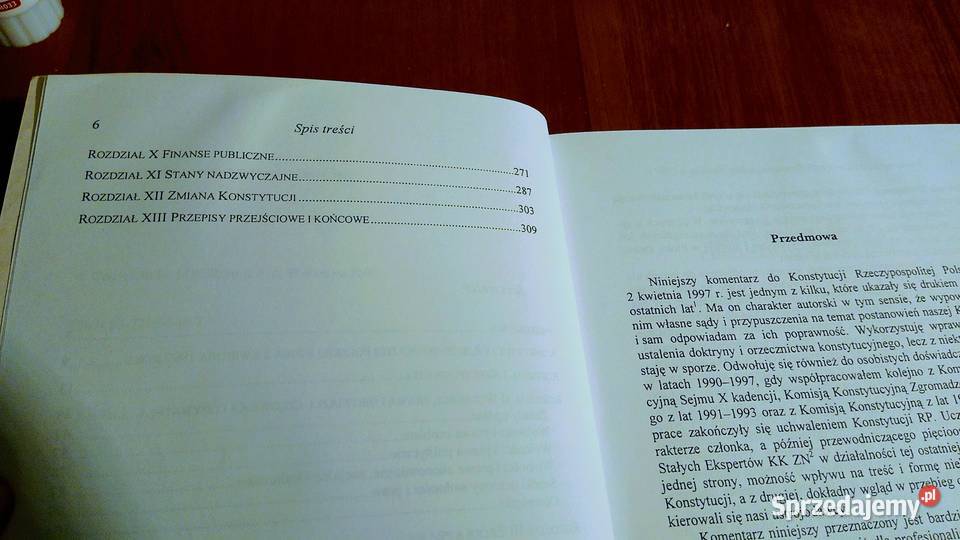 Komentarz do Konstytucji Rzeczypospolitej Książki i Podręczniki pomorskie Gdańsk