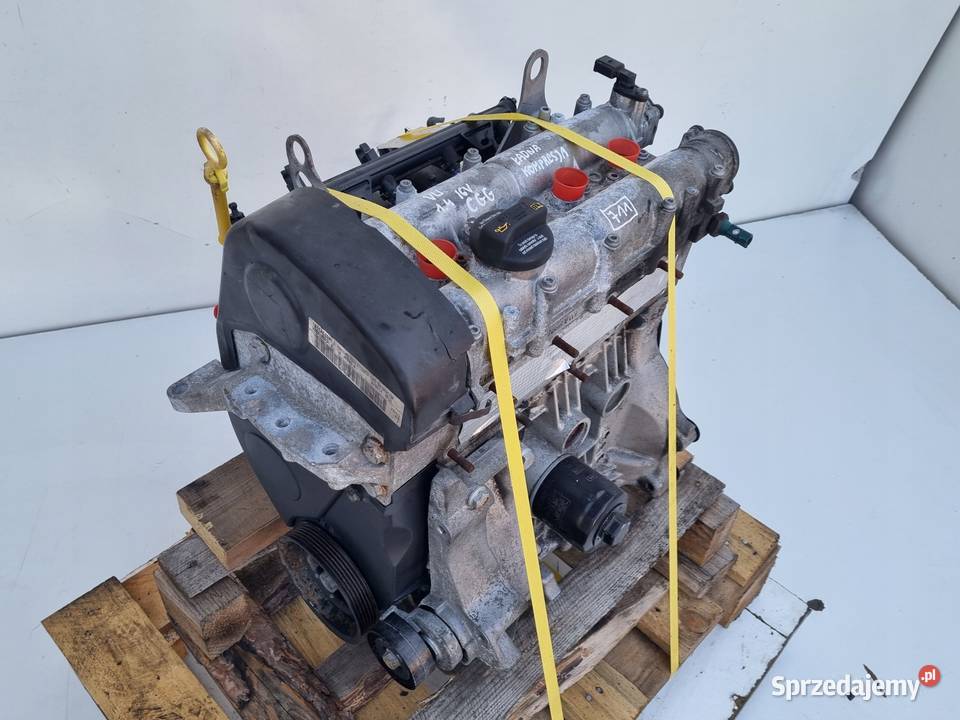 SILNIK KOMPLET VW Polo V 14 16V 80 test CGG CGGA Janów