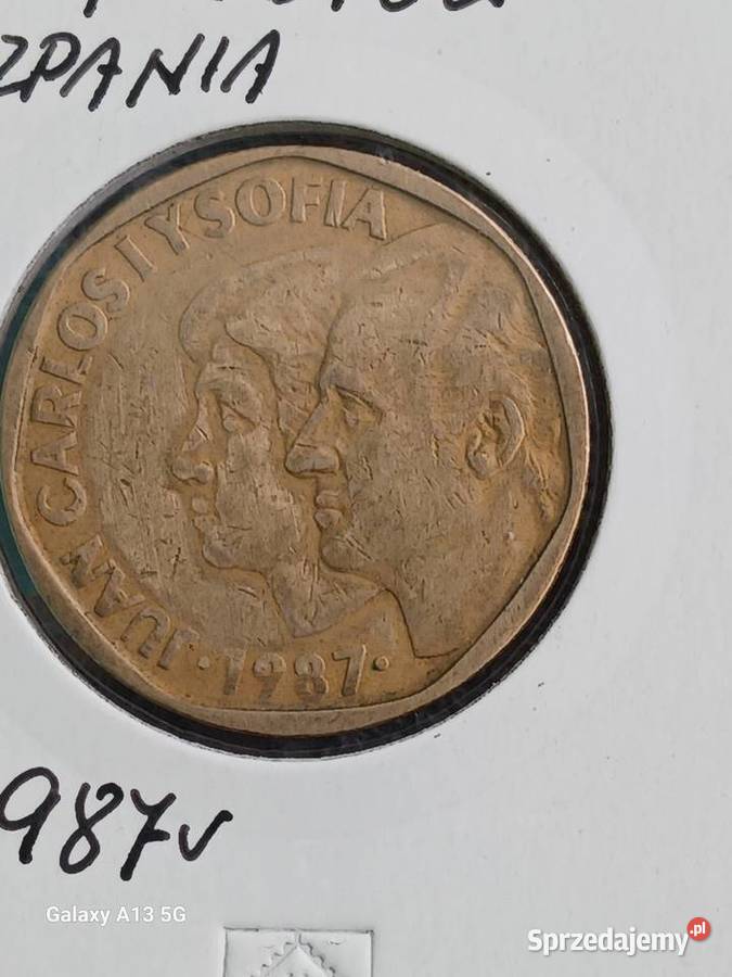 500 Pesetów Hiszpania 1987 r Konin