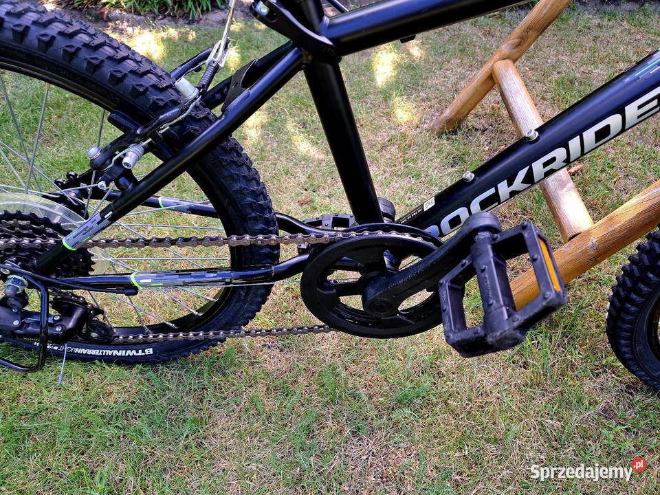 Rower dziecięcy Decathlon 20 czarny wielkopolskie Plewiska