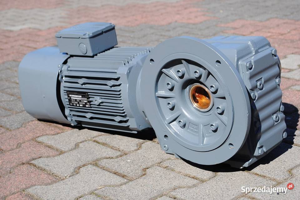 Motoreduktor kątowy 4kw 145obrmin z hamulcem Kargowa