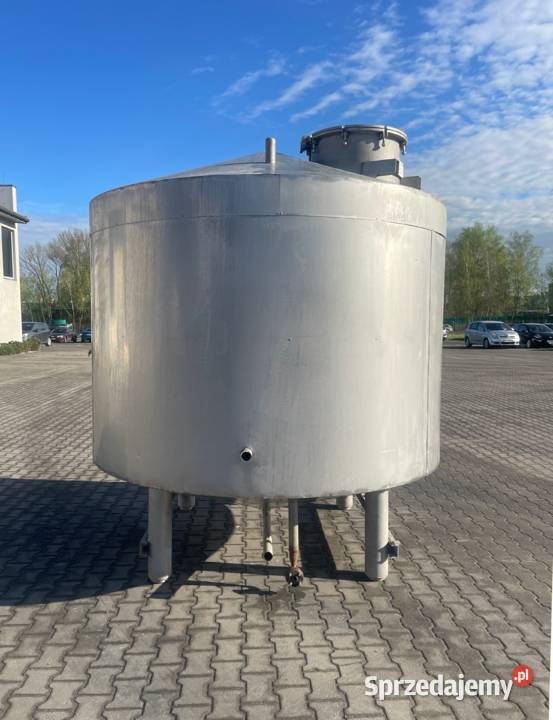 Zbiornik z nierdzewki 6000 litrów KO pionowy z Zbiorniki