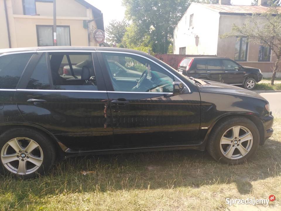Bmw x5 2001 uszkodzony śląskie Częstochowa