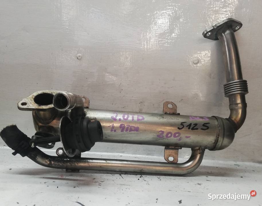 Chłodnica Spalin VW 20 TDI 03G131512S