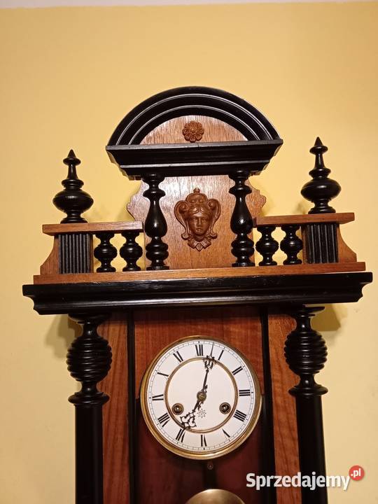 Stary zegar wiszący z sygnaturą Junghansa Olsztyn sprzedam