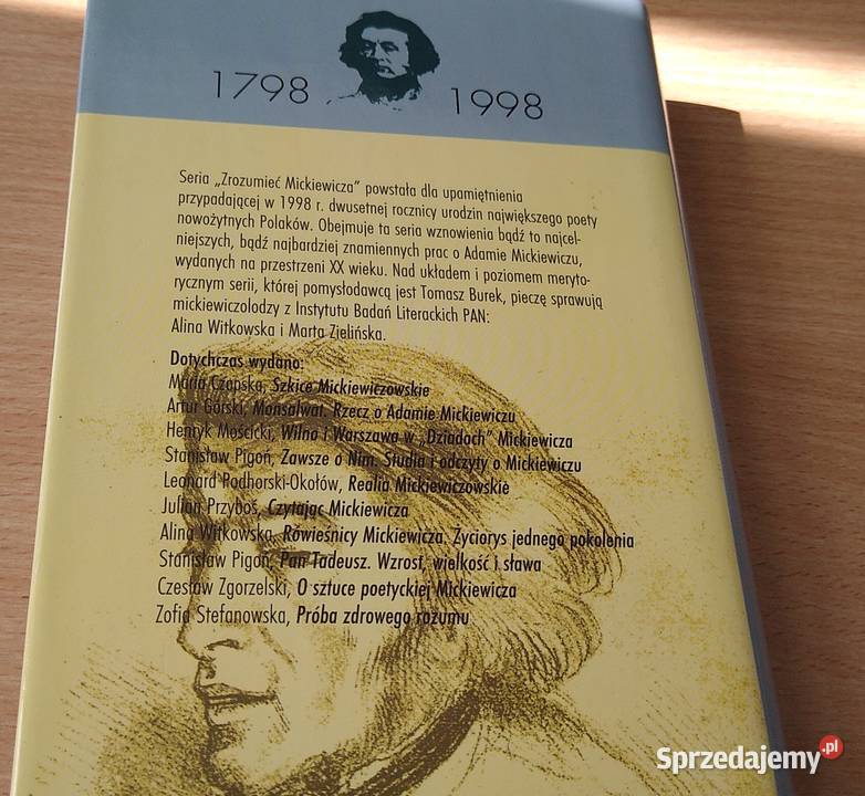 Mickiewicz w oczach swoich współczesnych Stefan Książki naukowe i popularnonaukowe Gdańsk