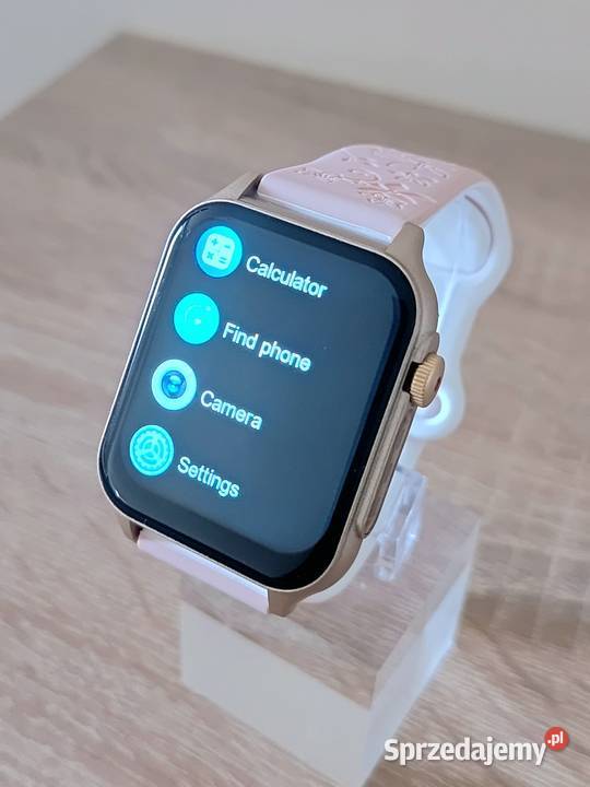 Smartwatch wyświetlacz 196 spora bateria 2 paski Nakło nad Notecią sprzedam
